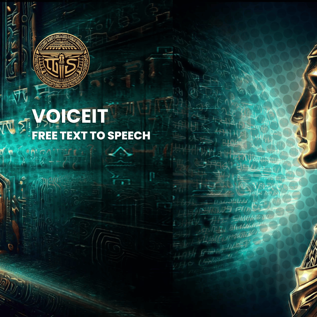 VoiceIt - Text to speech tool
